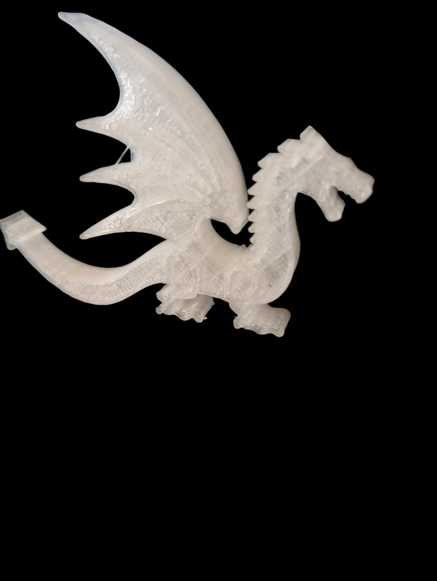 Glow in the dark 3D figure
